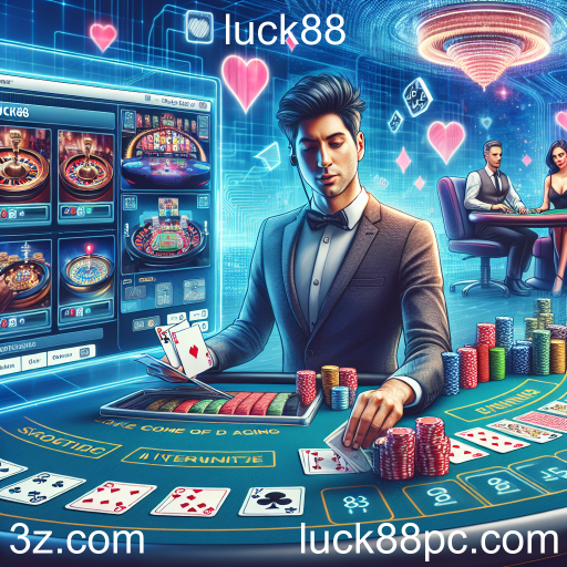 A Experiência dos Jogos ao Vivo no Luck88